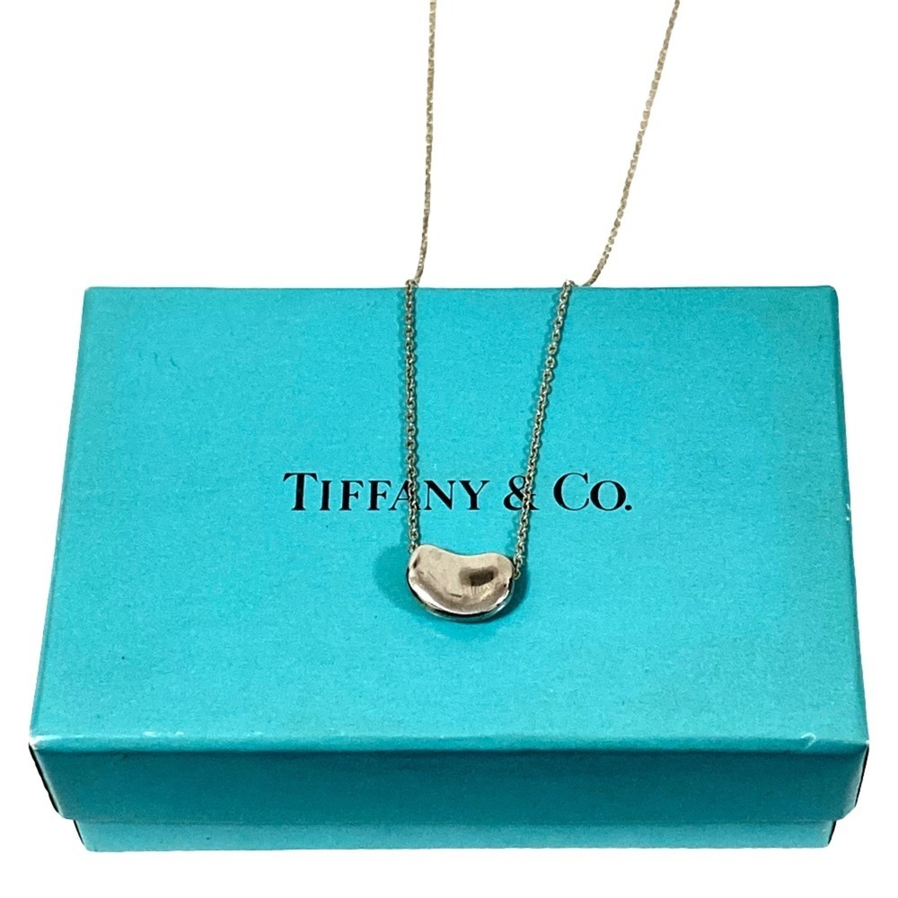 TIFFANY & CO. Silver Bean Necklace